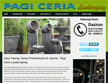 Tablet Screenshot of pagiceria.com